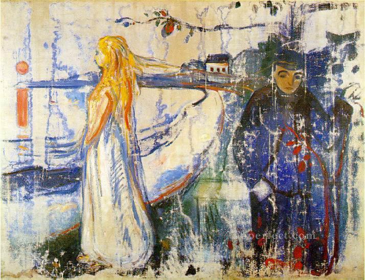 separación 1894 Edvard Munch Pintura al óleo